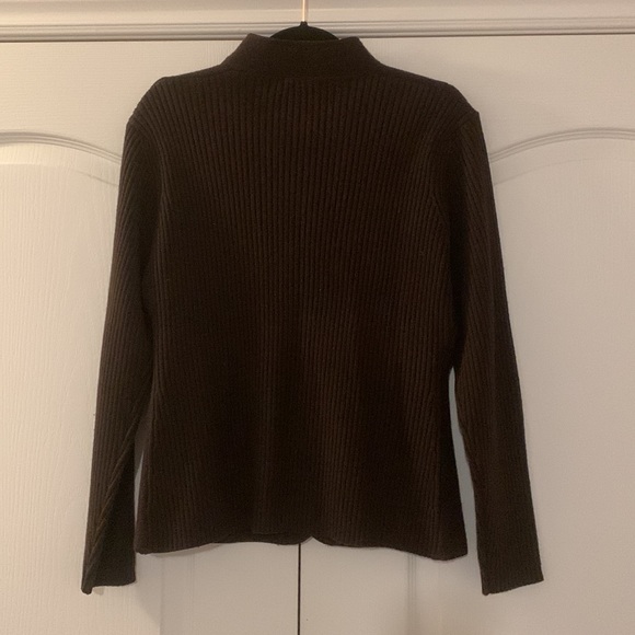 Lovely wool blend Jeanne Pierre jacket style cardigan - Picture 6 of 8